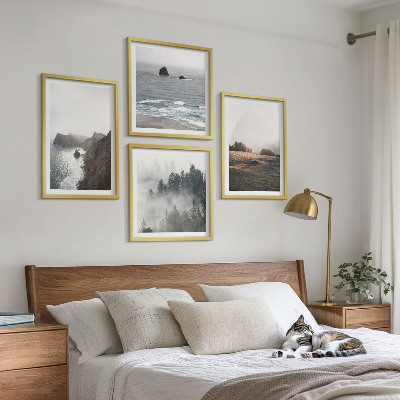 Wall art set Landscapes of mountains and sea