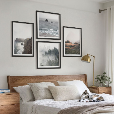 Wall art set Landscapes of mountains and sea