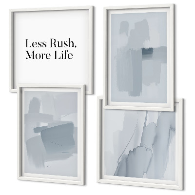 Wall art set Abstract watercolor compositions