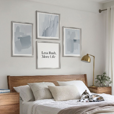Wall art set Abstract watercolor compositions