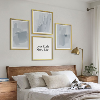 Wall art set Abstract watercolor compositions