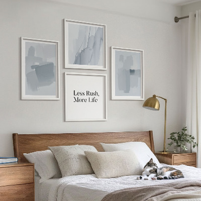 Wall art set Abstract watercolor compositions