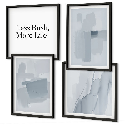 Wall art set Abstract watercolor compositions