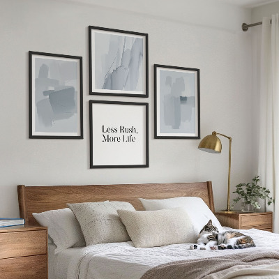Wall art set Abstract watercolor compositions