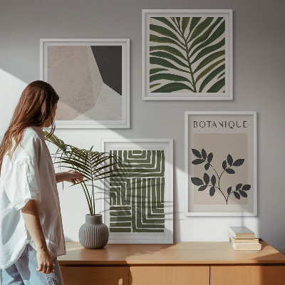 Multi-piece wall decor set Botanical boho compositions