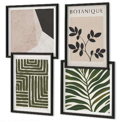 Multi-piece wall decor set Botanical boho compositions