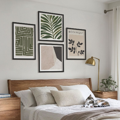 Multi-piece wall decor set Botanical boho compositions