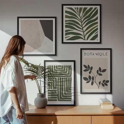 Multi-piece wall decor set Botanical boho compositions