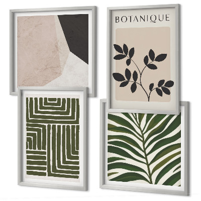 Multi-piece wall decor set Botanical boho compositions