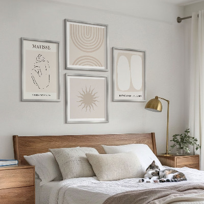 Multi-piece wall decor set Stylish minimalist lines