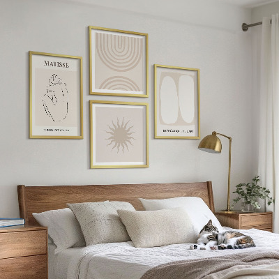 Multi-piece wall decor set Stylish minimalist lines