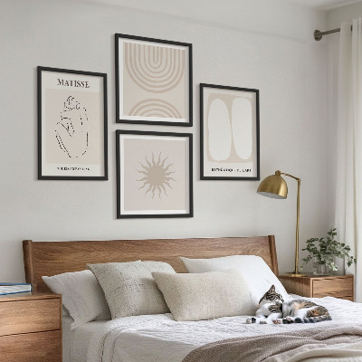Multi-piece wall decor set Stylish minimalist lines