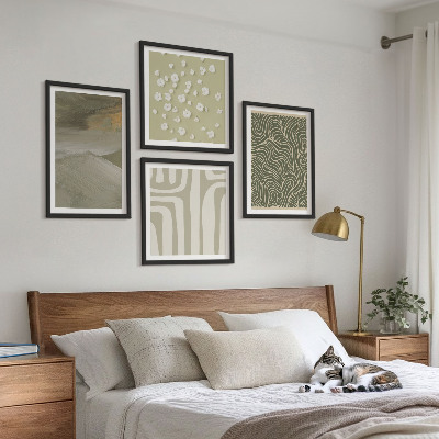 Multi-piece wall decor set Abstract boho patterns