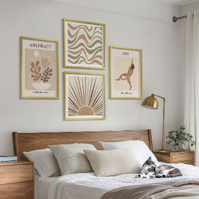 Wall art set Matisse boho abstract patterns