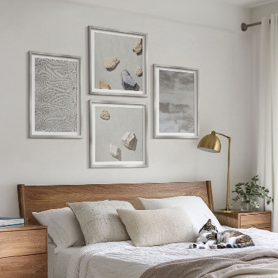 Wall art set Modern minimalist textures