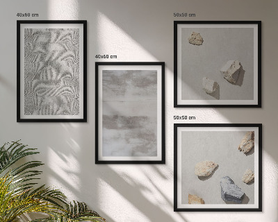 Wall art set Modern minimalist textures