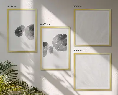 Multi-piece abstract art wall decor set featuring paint splashes