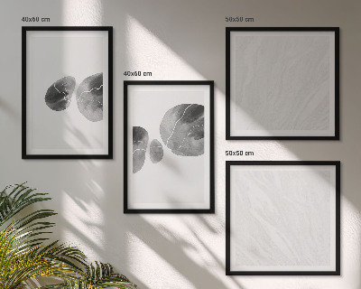 Multi-piece wall decor set Abstract art paint splashes