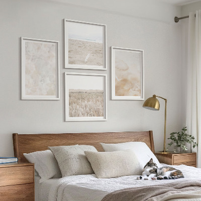Multi-piece wall decor set Pastel fashionable textures