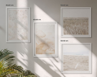 Multi-piece wall decor set Pastel fashionable textures