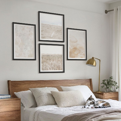 Multi-piece wall decor set Pastel fashionable textures