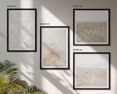Multi-piece wall decor set Pastel fashionable textures