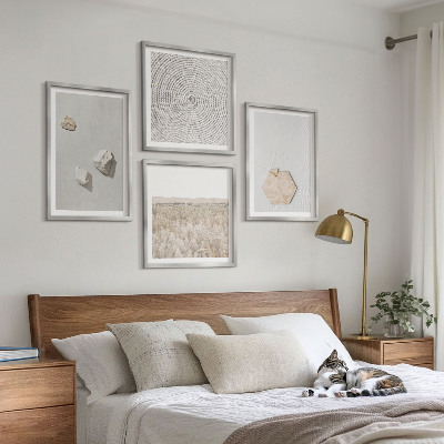 Multi-piece wall decor set Light boho sand textures