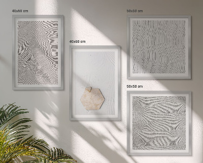 Wall art set Light boho sand textures