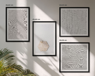 Wall art set Light boho sand textures