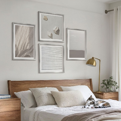 Multi-piece wall decor set Delicate boho textures of nature