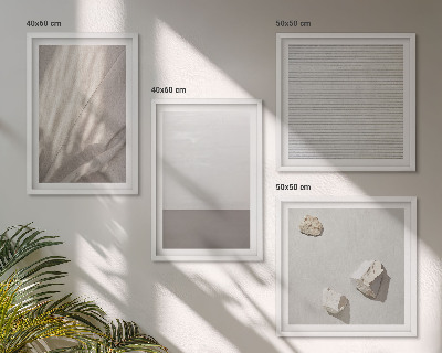 Multi-piece wall decor set Delicate boho textures of nature