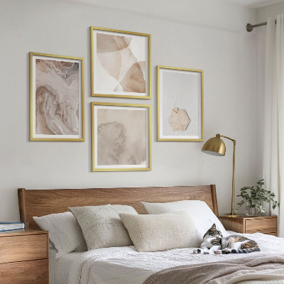 Wall art set Design abstract nature inspiration