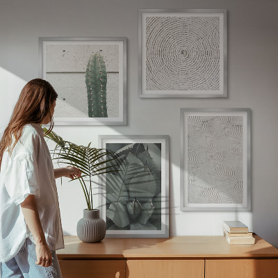 Wall art set Summer textures from the tropics