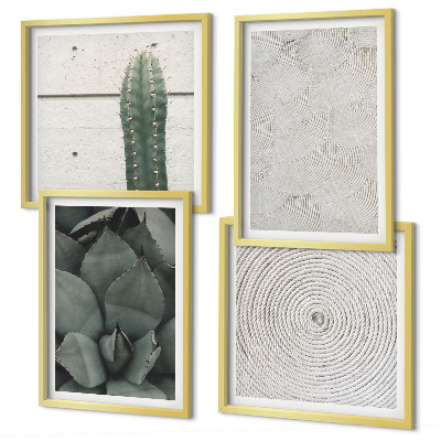 Wall art set Summer textures from the tropics