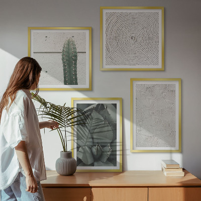 Wall art set Summer textures from the tropics