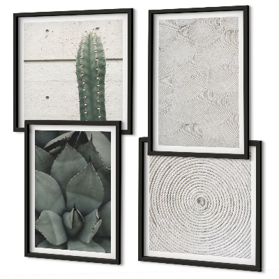 Wall art set Summer textures from the tropics