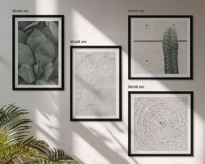 Wall art set Summer textures from the tropics