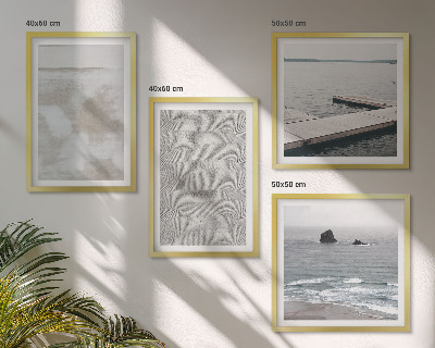 Multi-piece wall decor set Abstract design modern textures