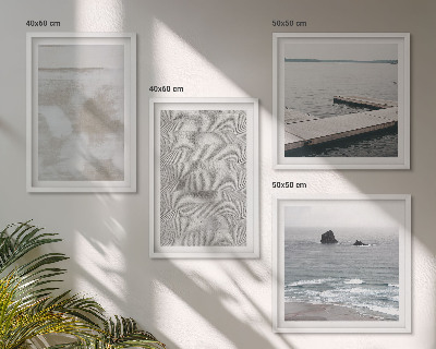 Multi-piece wall decor set Abstract design modern textures