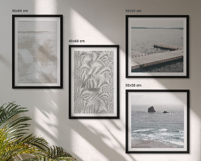 Multi-piece wall decor set Abstract design modern textures