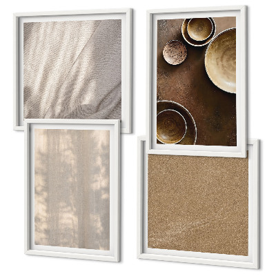 Multi-piece wall decor set Structures textures minimalism
