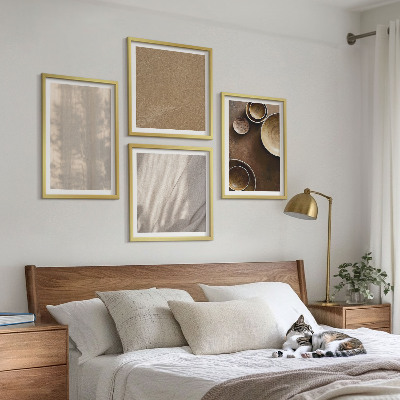 Multi-piece wall decor set Structures textures minimalism