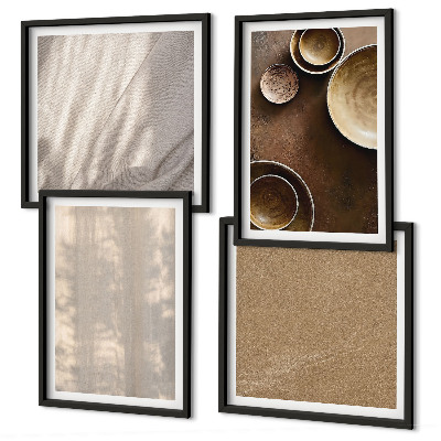 Multi-piece wall decor set Structures textures minimalism