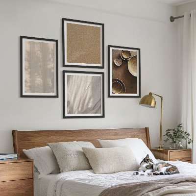 Multi-piece wall decor set Structures textures minimalism