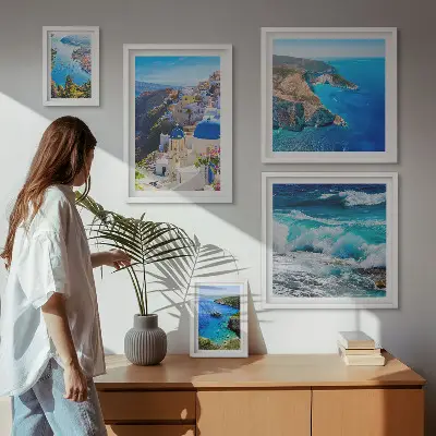 Aegean Sea landscape gallery wall