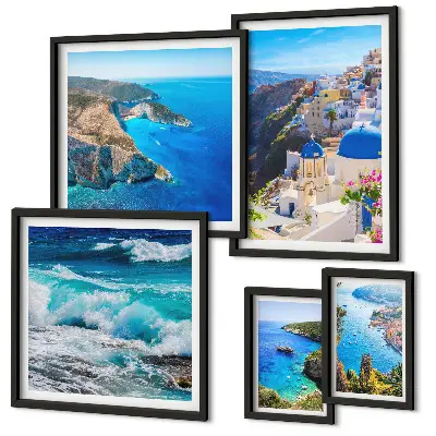 Gallery wall Aegean Sea landscape