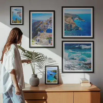 Gallery wall Aegean Sea landscape