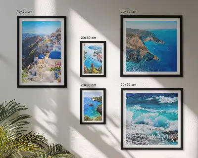 Gallery wall Aegean Sea landscape