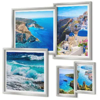 Aegean Sea landscape gallery wall