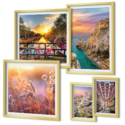 Gallery wall Coastal landscapes of Europe